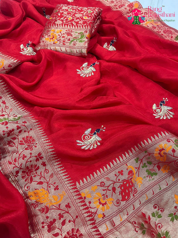 Jaipur craft sarees collection featuring traditional handcrafted designs for wedding and festive wear