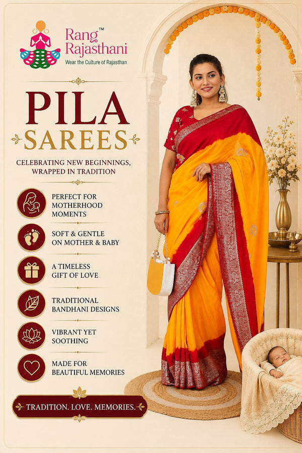 Pila Sarees for Traditional Ceremonies and Cultural Occasions