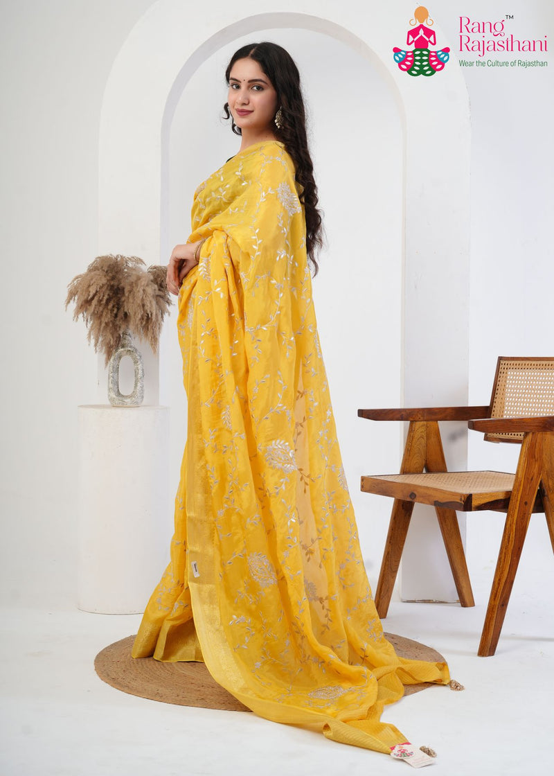 Zari Embroidery Sarees