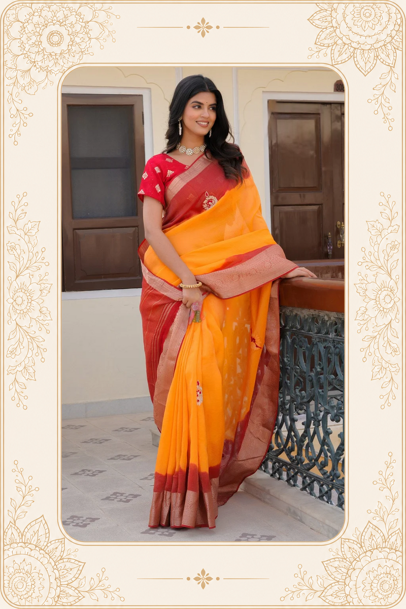 Motherhood Ceremony | Pila Sarees