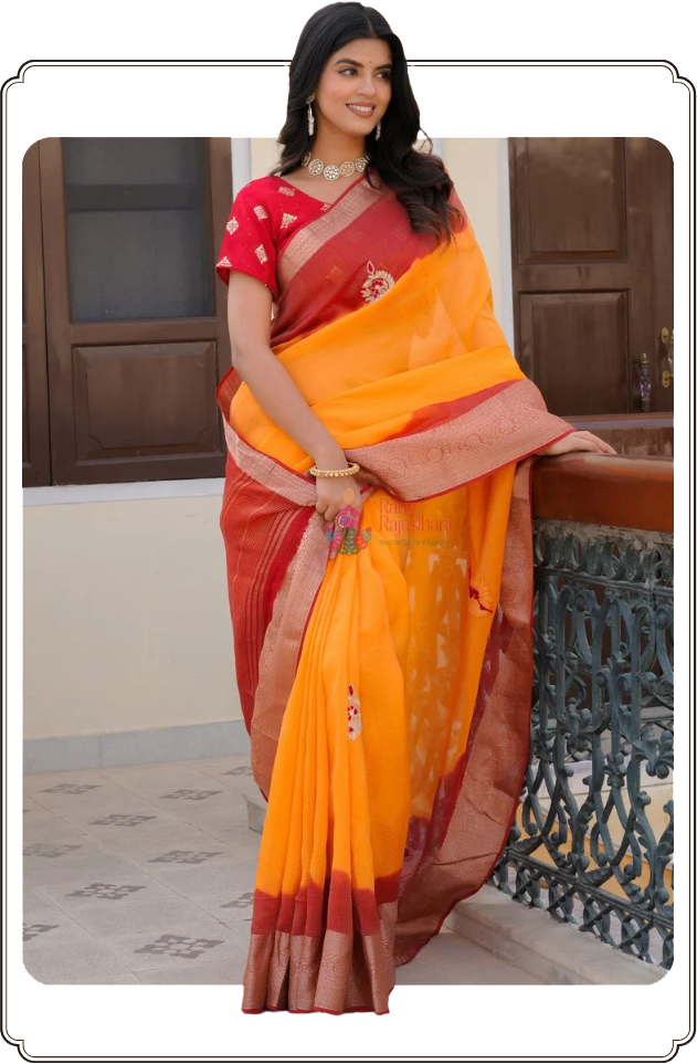 Motherhood Ceremony | Pila Sarees