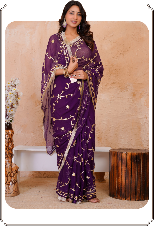 Gota Patti Sarees