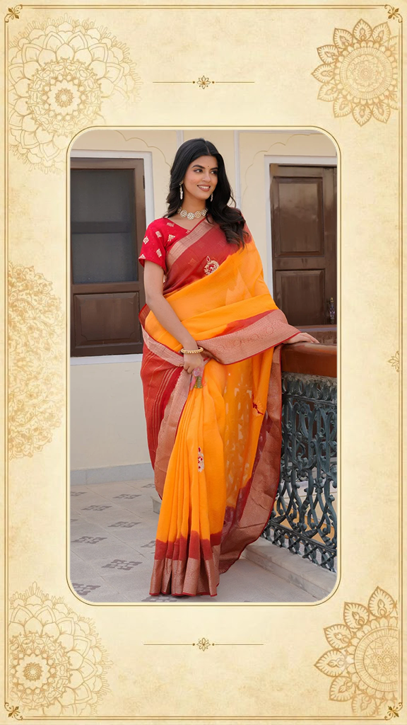 Motherhood Ceremony | Pila Sarees