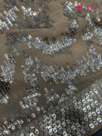 Beige Synthetic Hand Embellishment Saree for Bridal | Signature Look