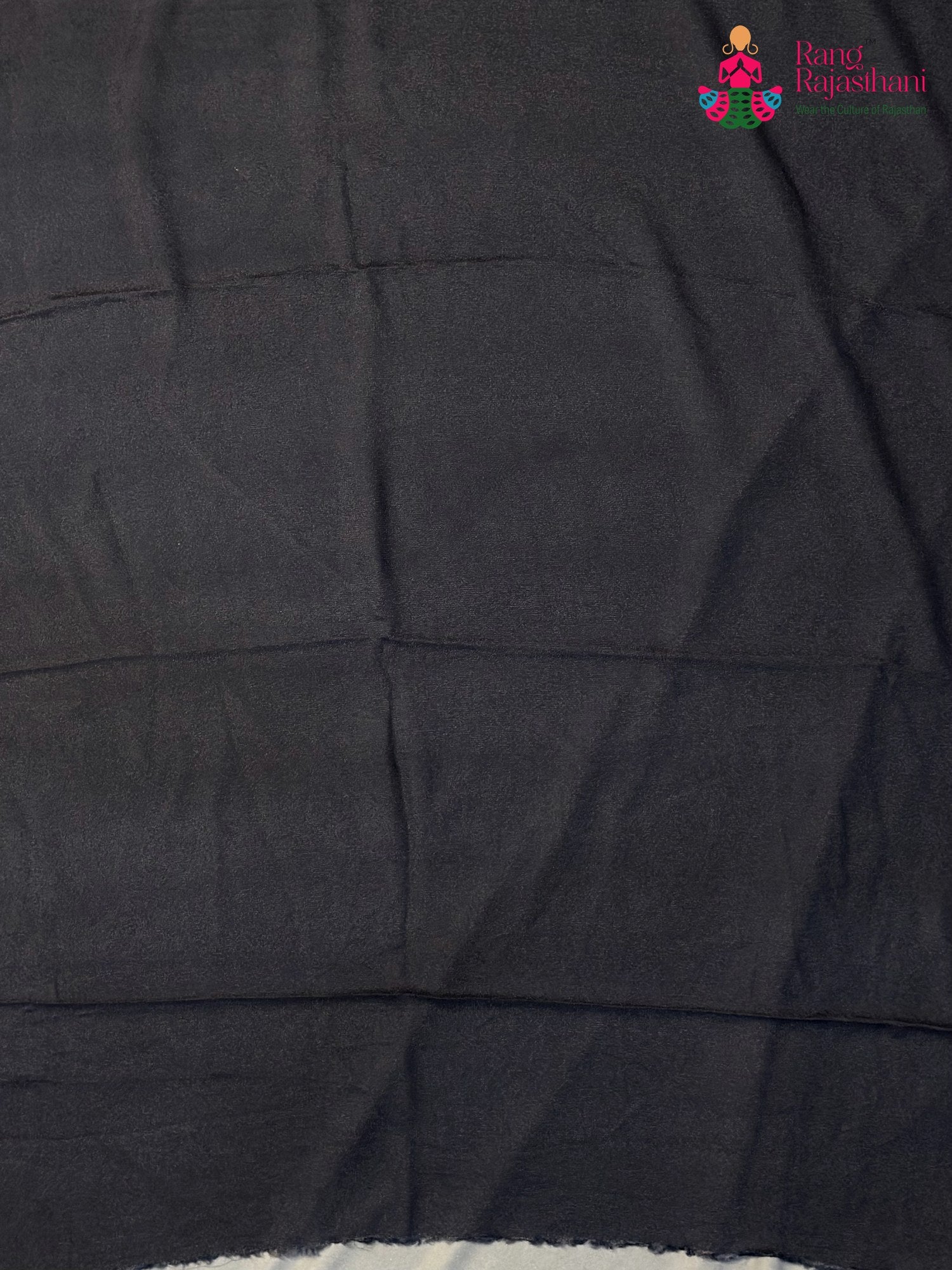 Black Pure Chiffon Printed Saree for Sangeet Night | Wedding Collection