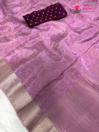 full view of festive best premium pure silk beautiful banarasi zari border and 2555