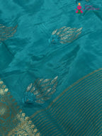 Firozi Pure Ho Silk Sequin Saree for Raksha Bandhan | Signature Drape
