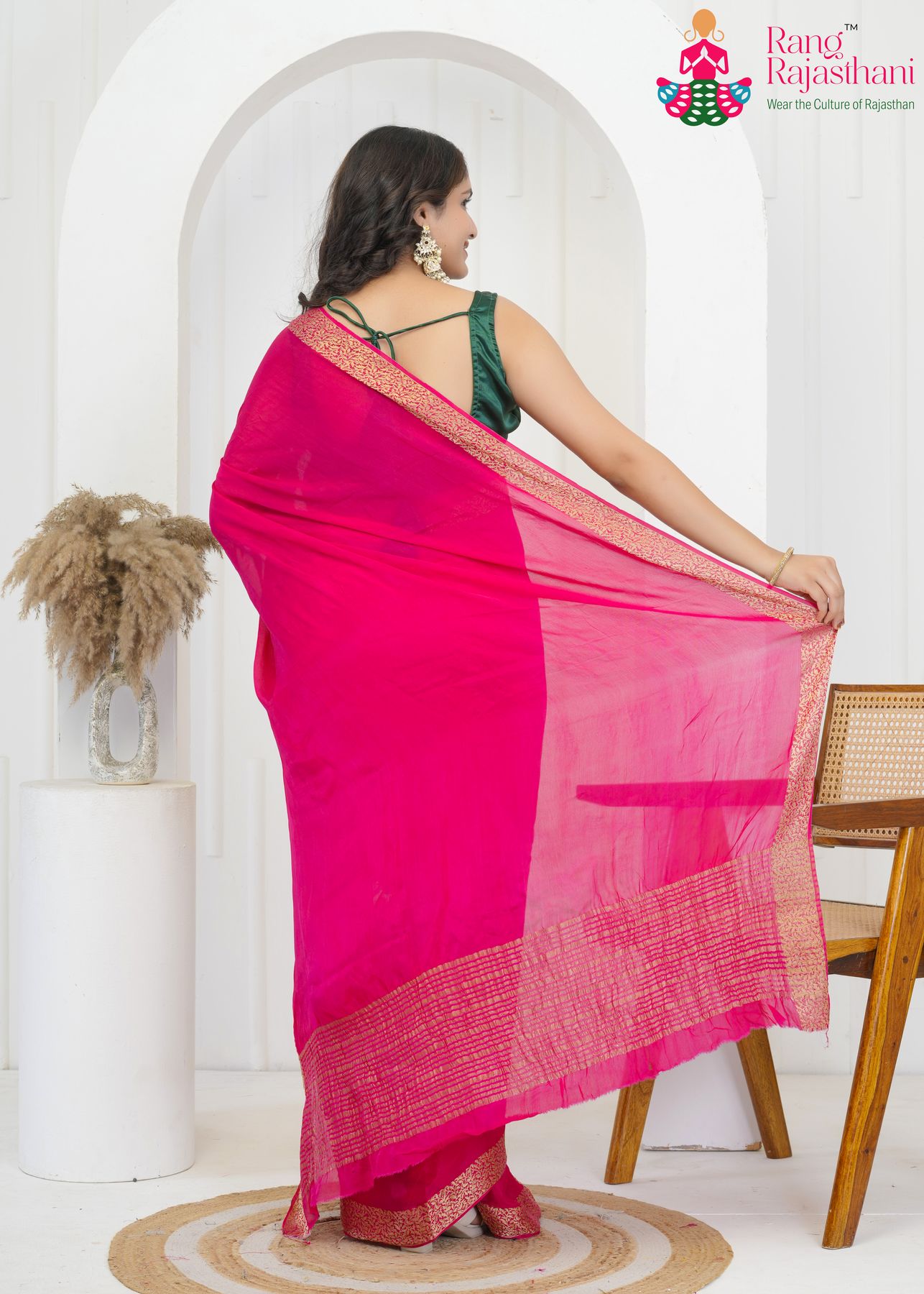 Lightweight Pink Saree