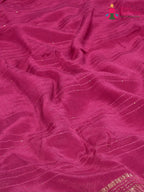 Pink Chinnon Plain Saree for Raksha Bandhan | Top Pick