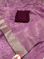 Pink Pure Ho Silk Jacquard Weave Plain Saree for Raksha Bandhan | Buy Now