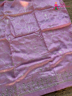Pink Pure Upada Silk Gota Patti Saree for Wedding Guest | Premium Edit