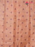 Pink Imported saree with Printed pleats view