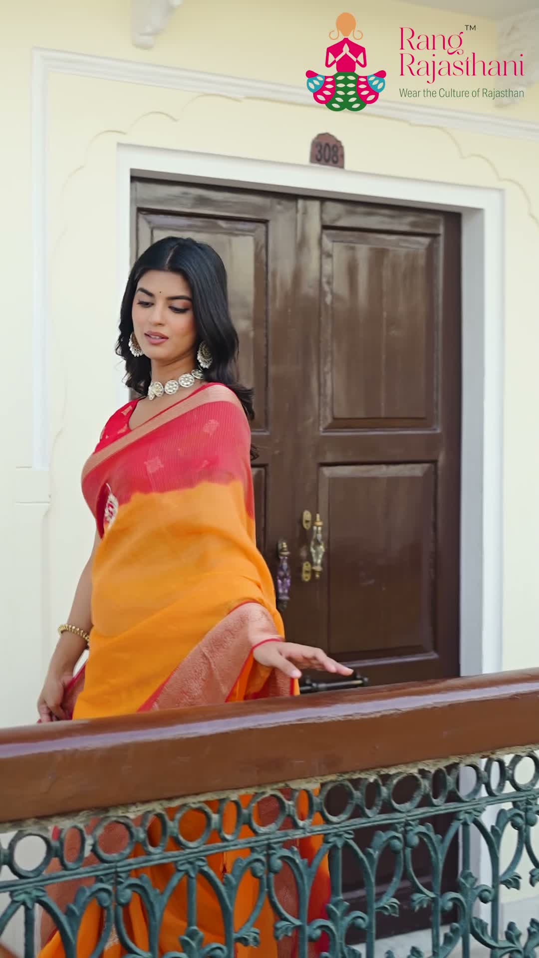 Yellow Pure Kora Silk Saree for Motherhood Ceremony | Party Pick