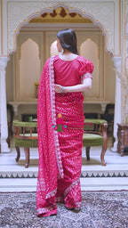 Rani Synthetic Saree for Festive Celebration | Designer Edit