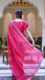 Rani Synthetic Saree for Festive Celebration | Ethnic Wear