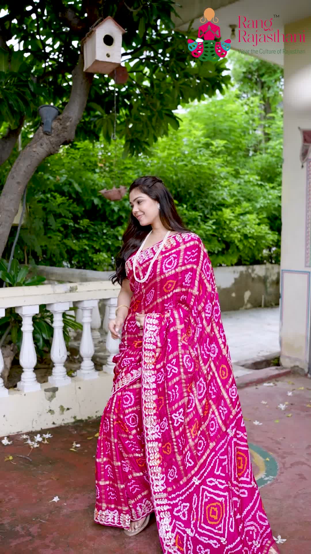 Rani Gajji Silk Heritage Saree : Handcrafted Ghatchola Pride