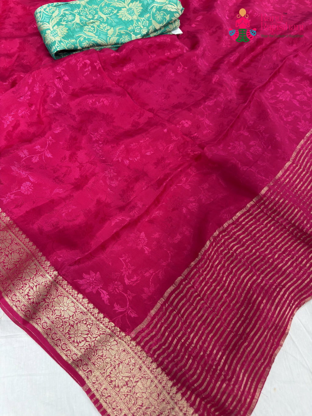 full view of pure rani saree