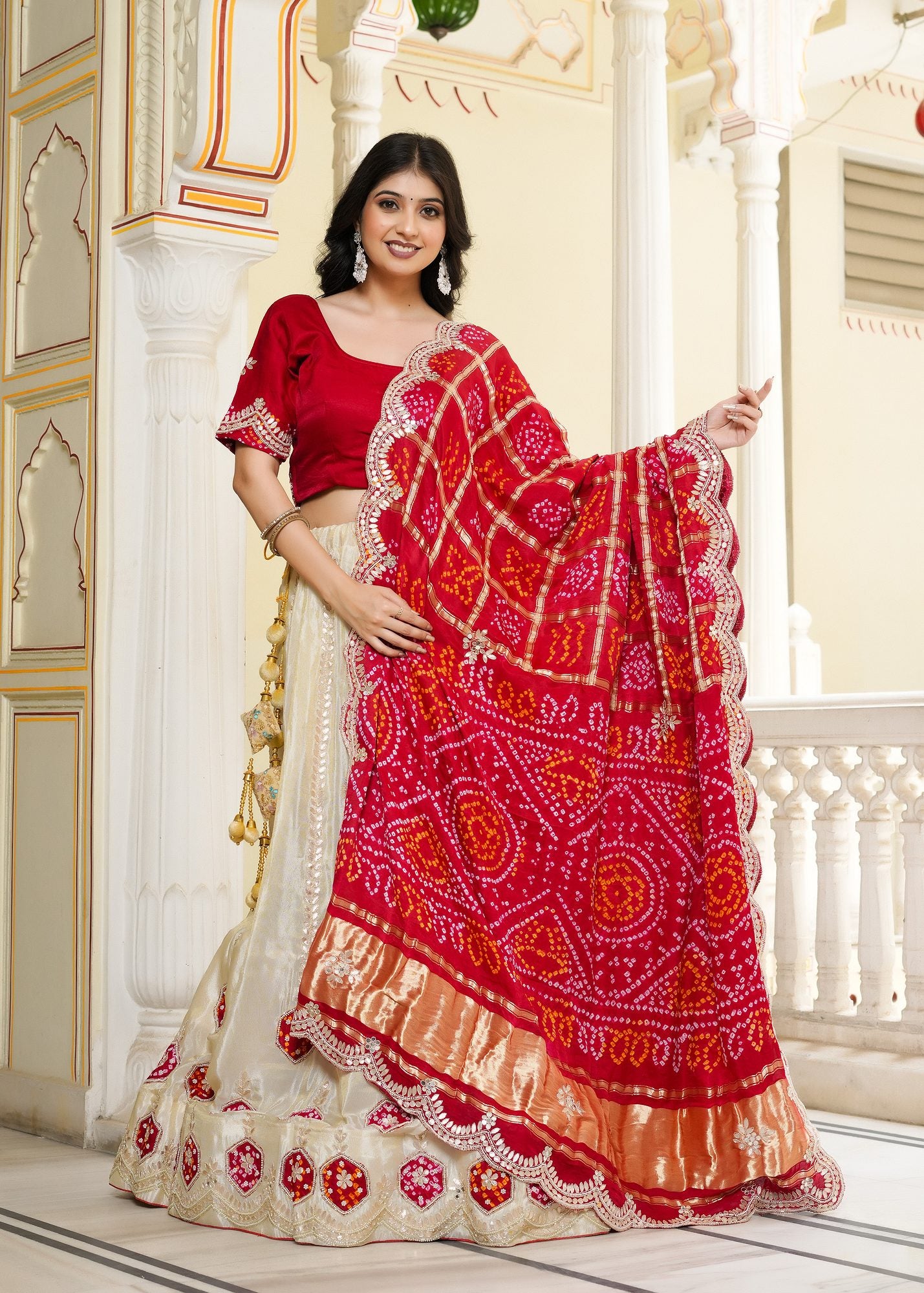 Traditional Lehenga chunni | Rang Rajasthani Lehenga Chunni