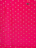 Green PureChiffon saree with Mirror pleats view