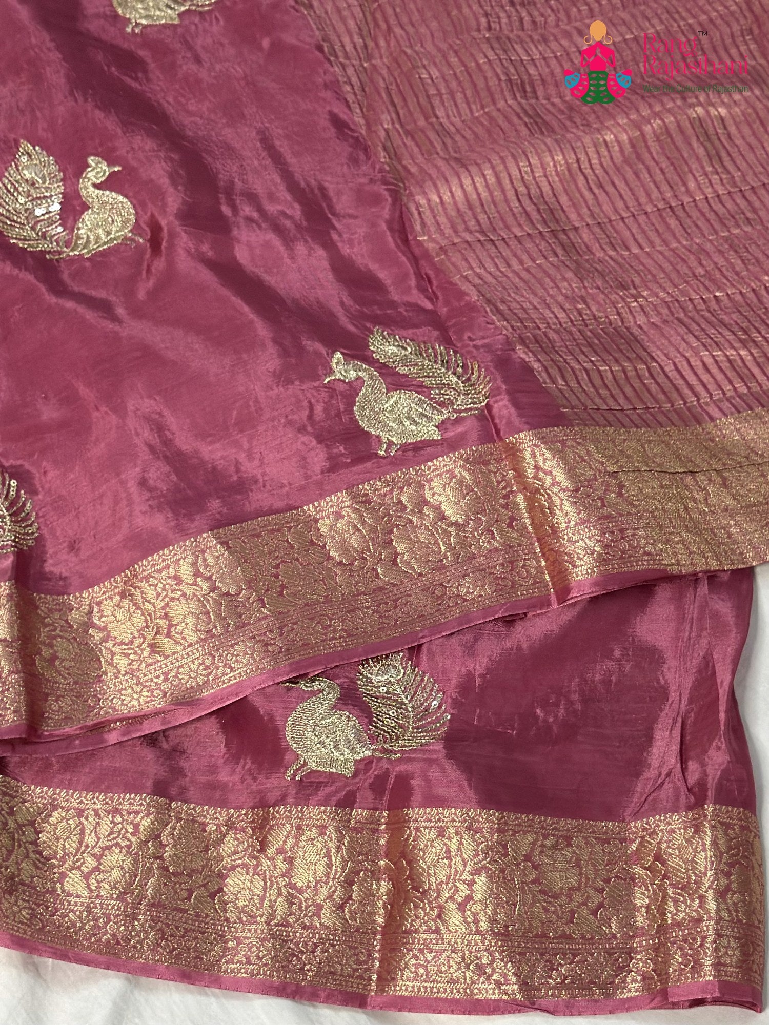 Purple Pure Ho Silk Sequin Saree for Sangeet Night | Editor Pick
