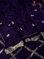 Purple Pure Russian Silk Gota Patti Gharchola Saree for Wedding Guest | Designer Collection