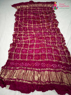 rani gajji silk bandhani dupatta 2564 by Rang Rajasthani