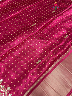 Rani Modal Gota Patti Saree for Wedding Reception | Top Choice
