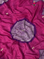 Rani Pure Russian Silk Gota Patti Saree for Mehendi Ceremony | Latest Edit