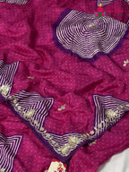 Rani Pure Russian Silk Gota Patti Saree for Mehendi Ceremony | Latest Edit