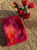 rani pure chiffon printed saree ethnic wear by Rang Rajasthani