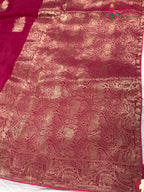 Rani Pure Ho Silk Banarasi Zari Weave Saree for Raksha Bandhan | Fashion Edit