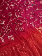 Rani Pure Russian Silk Gota Patti Saree for Festive Celebration | Season Edit