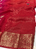 Rani Pure Russian Silk Gota Patti Saree for Festive Celebration | Season Edit