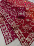 rani pure upada silk gota patti saree for bridal wear by Rang Rajasthani