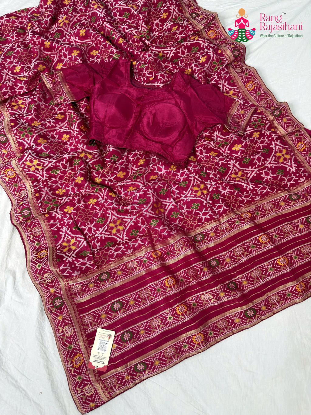 Rani Dola Silk Royal Atelier Saree : Rasam Ready