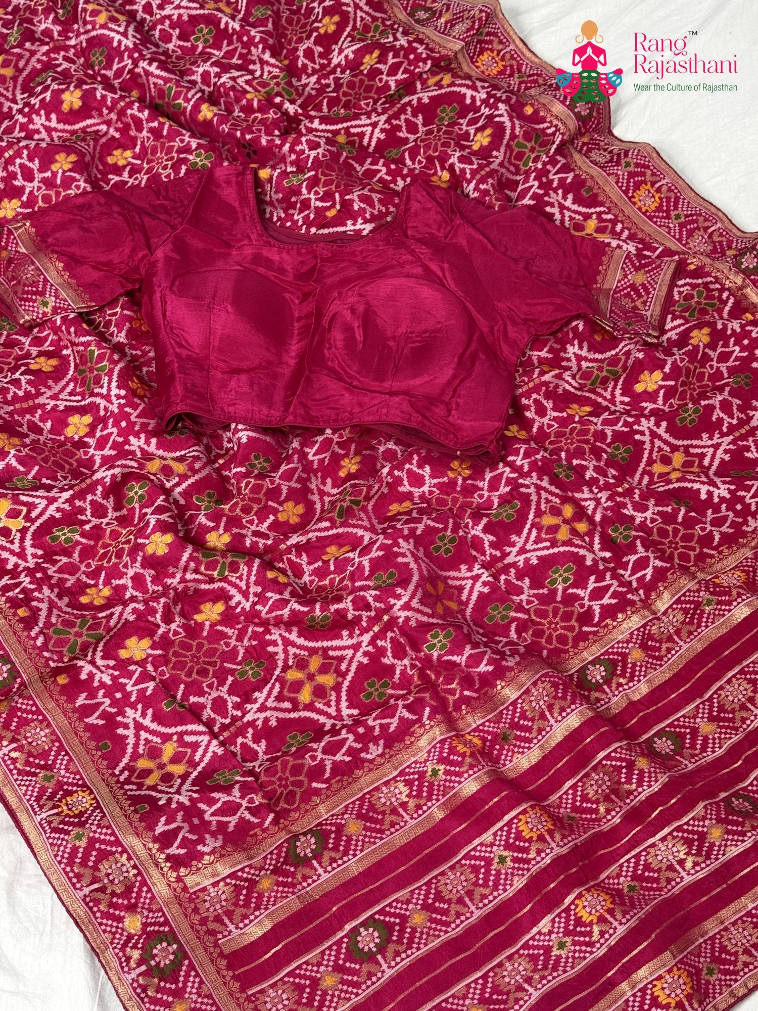 Rani Dola Silk Royal Atelier Saree : Rasam Ready