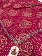 rani fabric saree elegant essential festive ethnic wear by Rang Rajasthani