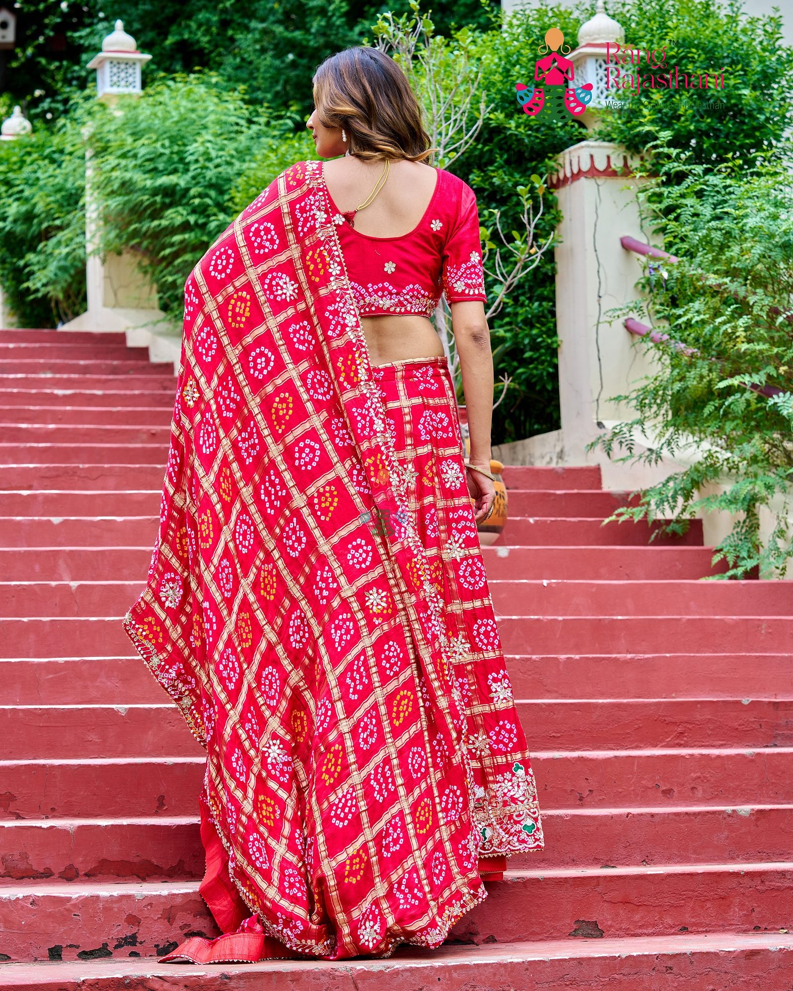Soft Red Lehenga - Festive