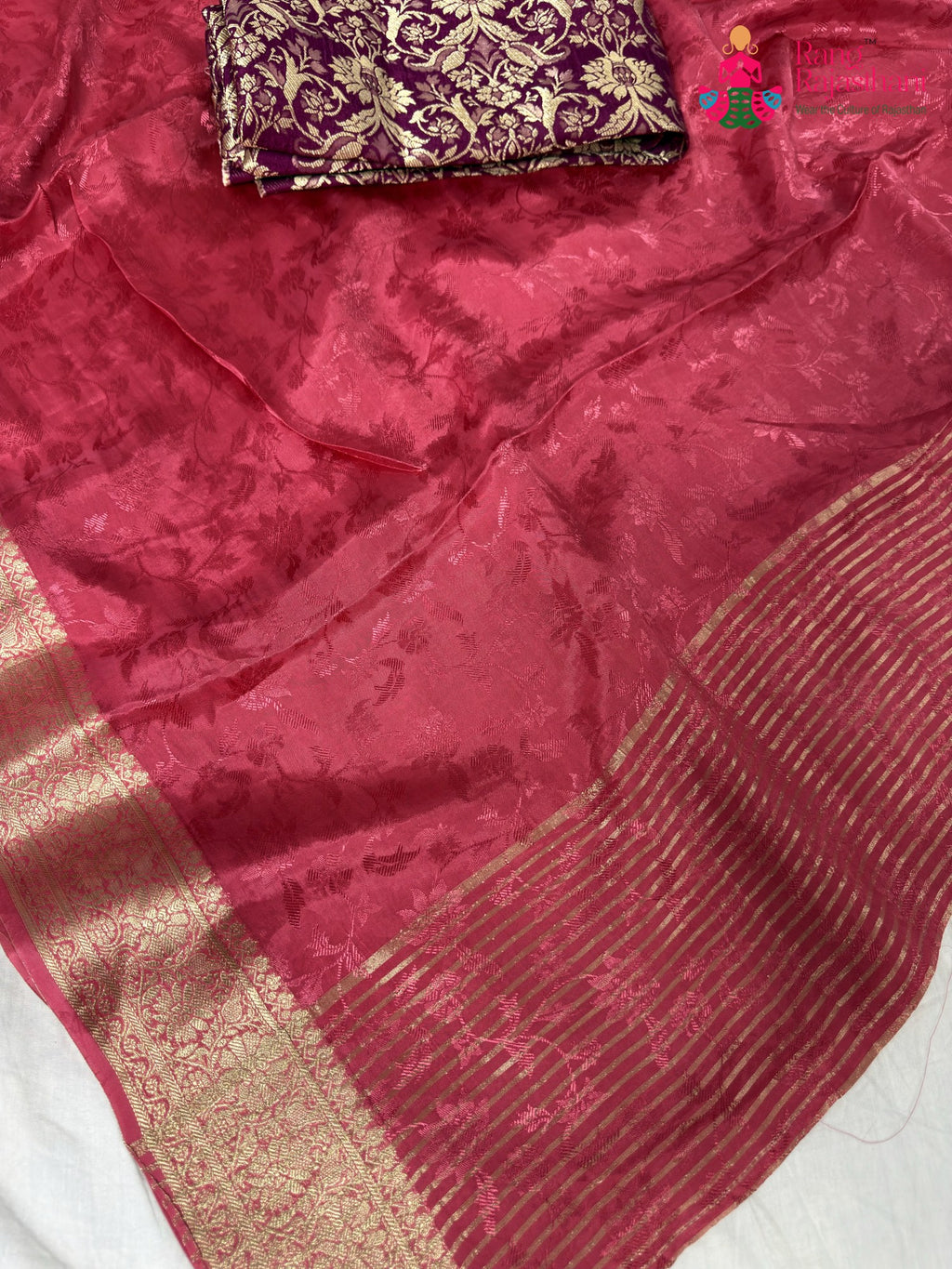 work detailing of refined saree