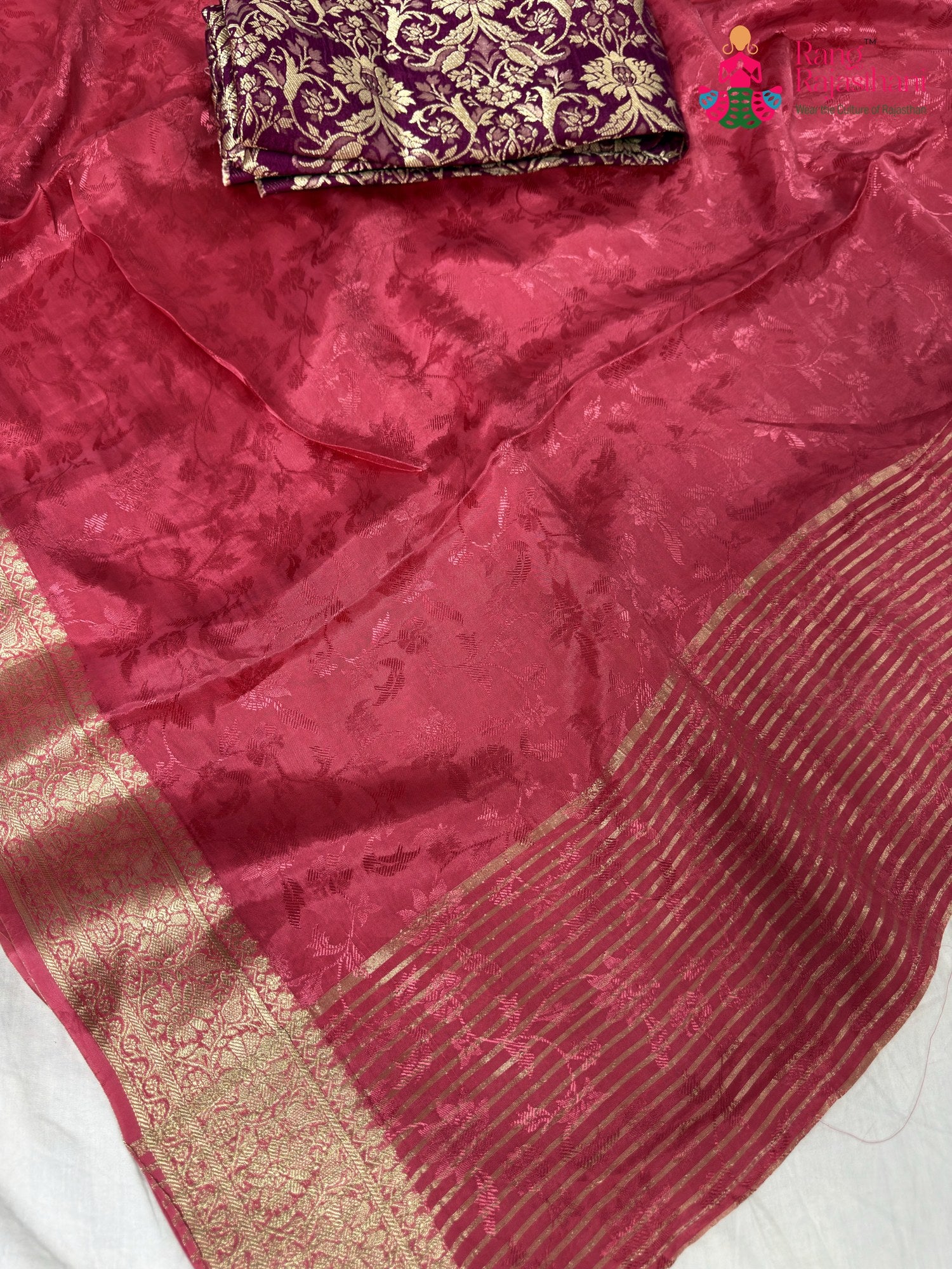 work detailing of refined saree