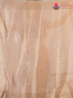 Green CottonPureSilk saree with nan pleats view