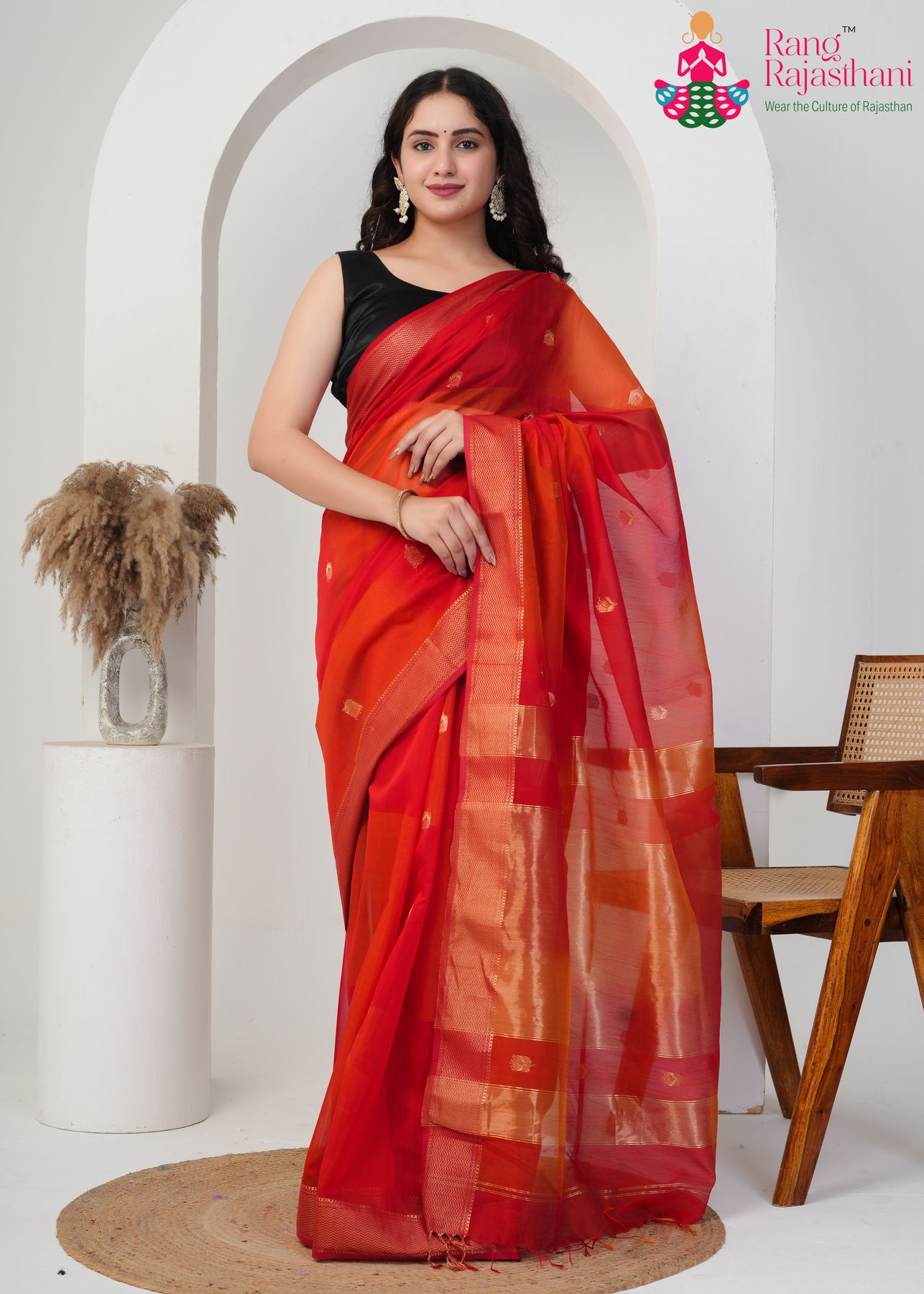 multi color saree| Pure maheshwari silk lightweight saree| Rang Rajasthani Saree