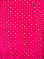 Firozi PureChiffon saree with Mirror pleats view