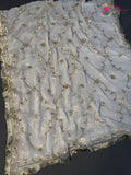 white chiffon gota patti saree by Rang Rajasthani