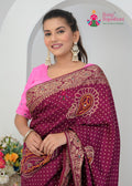saree close up detailing
