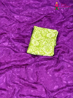border detail of wine chinnon jacquard weave saree