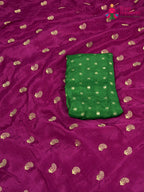 border detail of wine chinnon resham embroidery saree