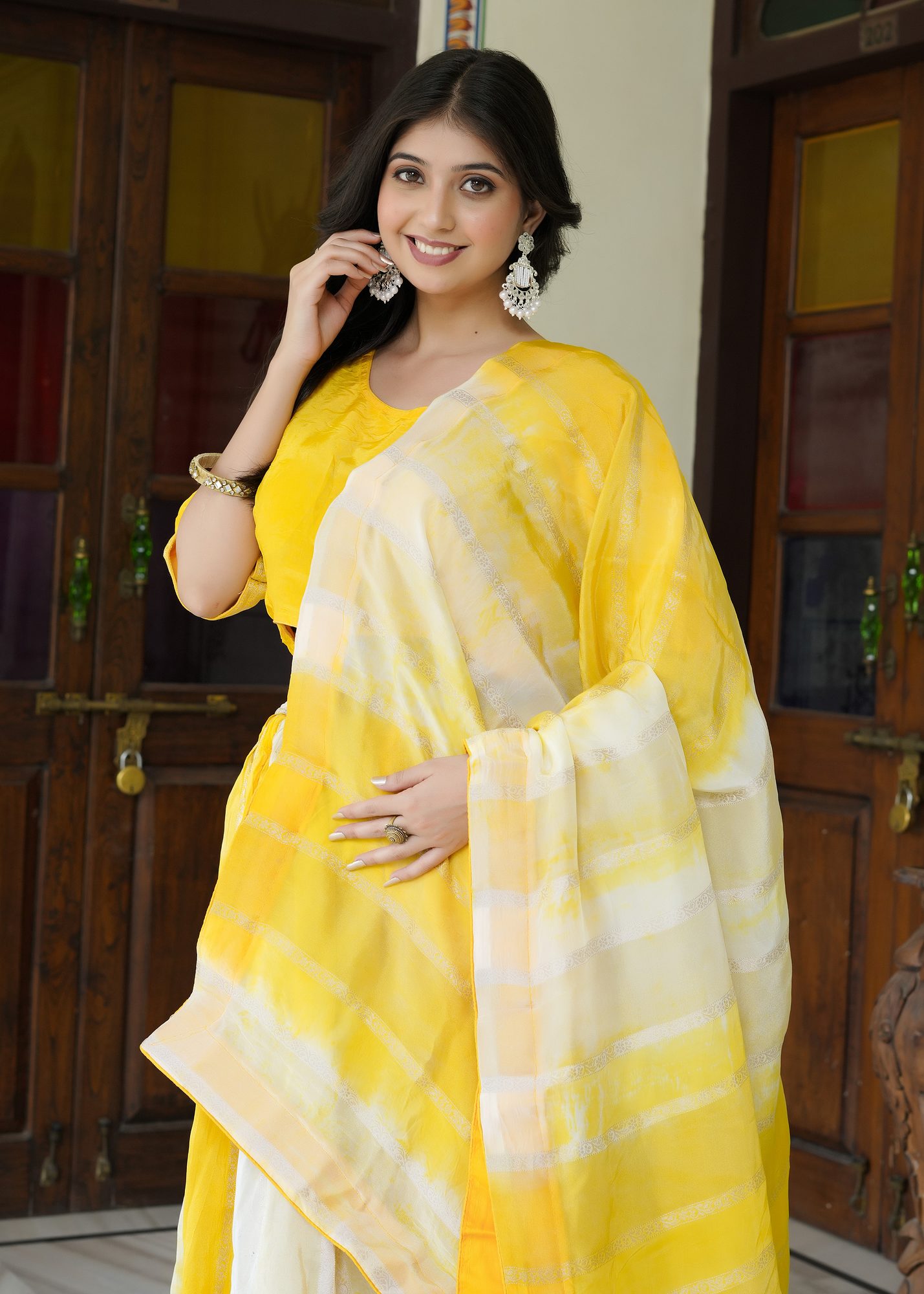 Yellow Party Wear lehenga — Classic lehenga | Rang Rajasthani