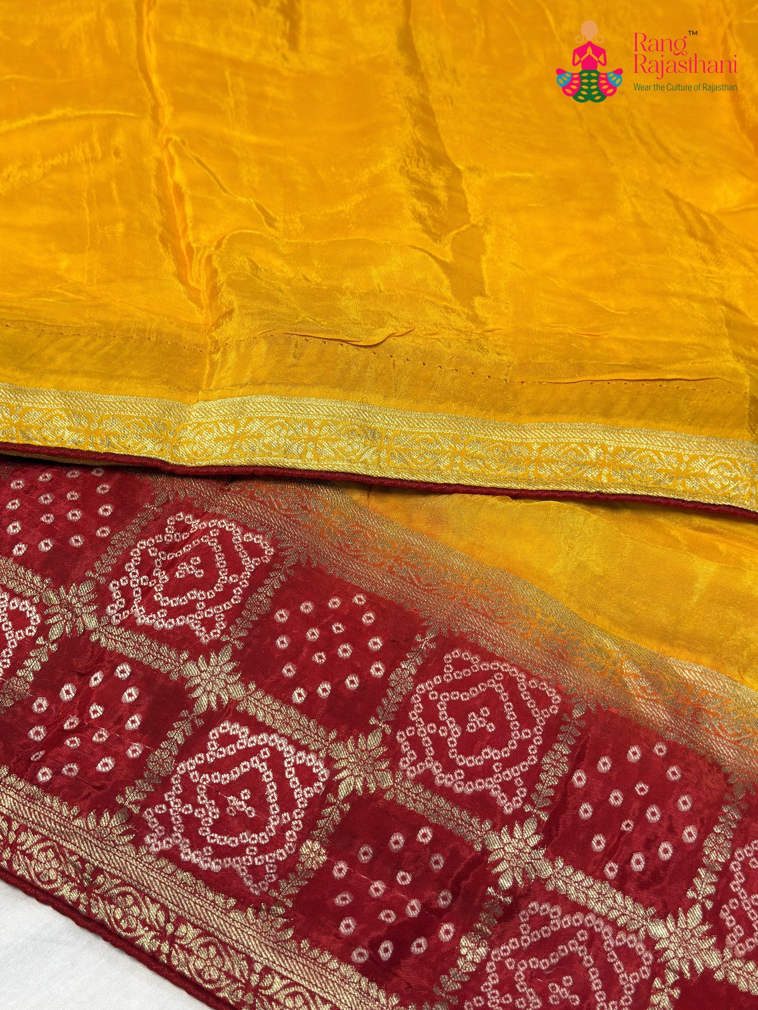Yellow Pure Russian Silk Banarasi Zari Weave Pila Saree for Motherhood Ceremony | Latest Pick