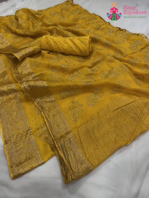 Yellow Saree : Bright Calm main-image
